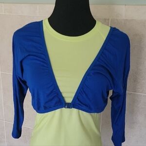 Reversible Add Sleeves Or Change Neckline Or Modesty Royal Blue